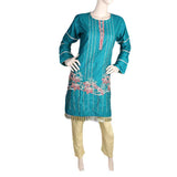 Women's Embroidered 2 Piece Suit - Sea Green, Women, Shalwar Suits, Chase Value, Chase Value
