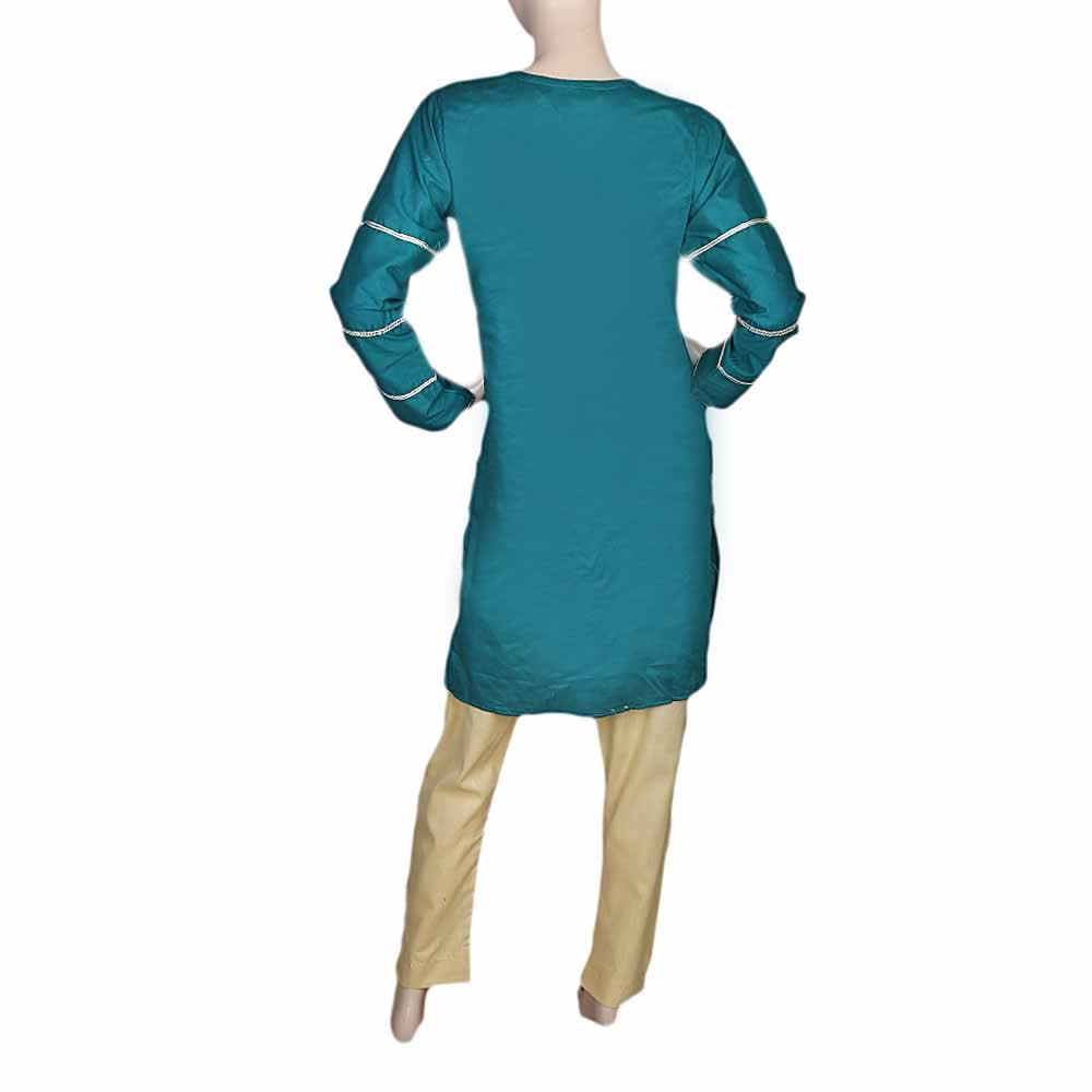 Women's Embroidered 2 Piece Suit - Sea Green, Women, Shalwar Suits, Chase Value, Chase Value