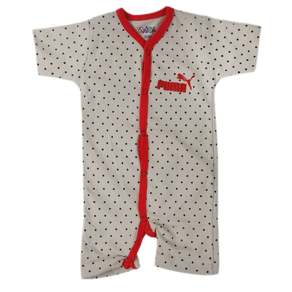Newborn Girls Fancy Romper Aop - Beige, Kids, NB Girls Rompers, Chase Value, Chase Value