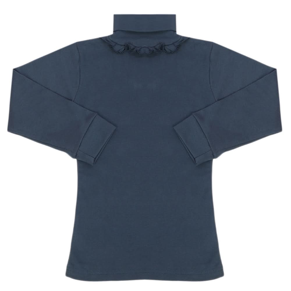 Girls High Neck - Steel Blue, Girls High Neck, Chase Value, Chase Value