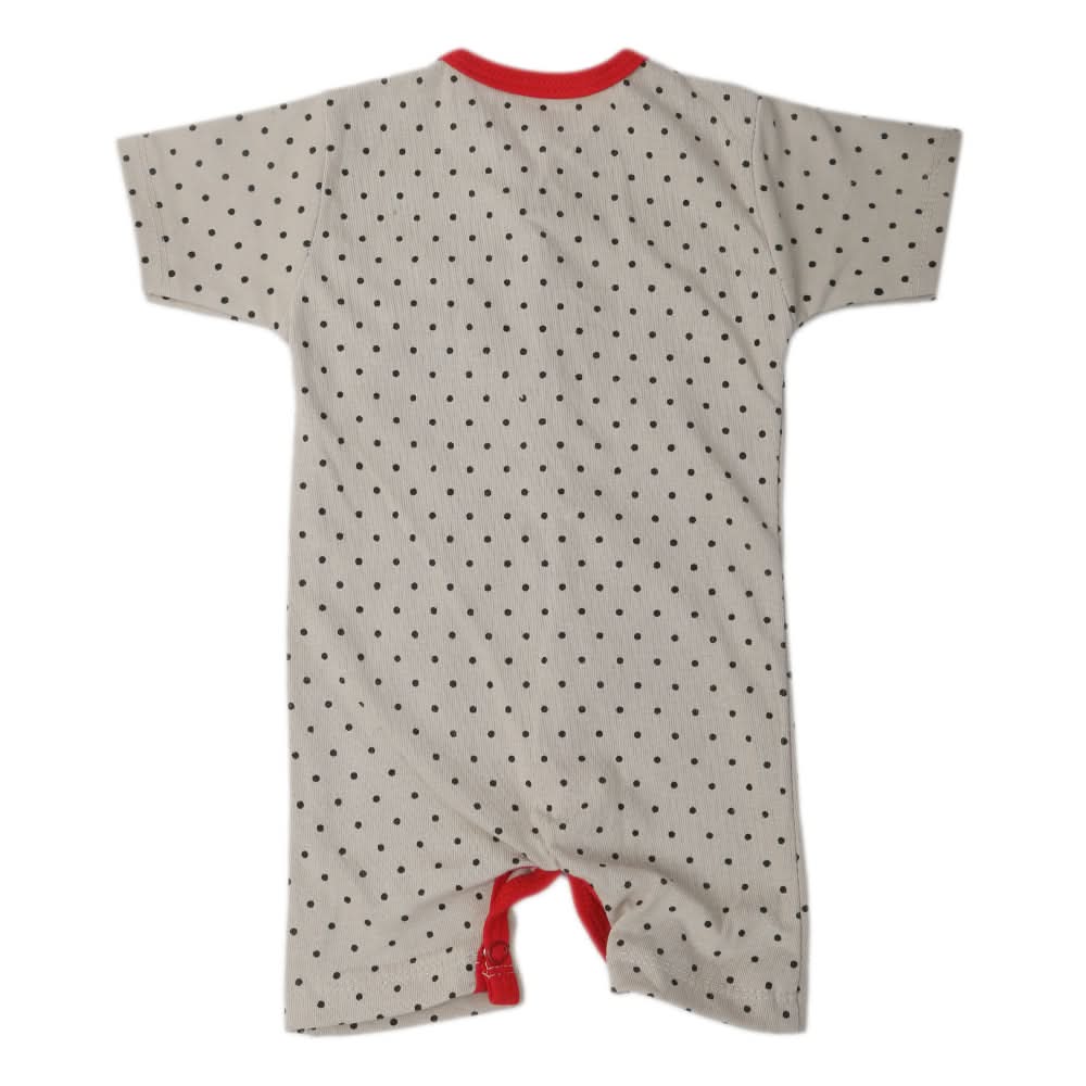 Newborn Girls Fancy Romper Aop - Beige, Kids, NB Girls Rompers, Chase Value, Chase Value