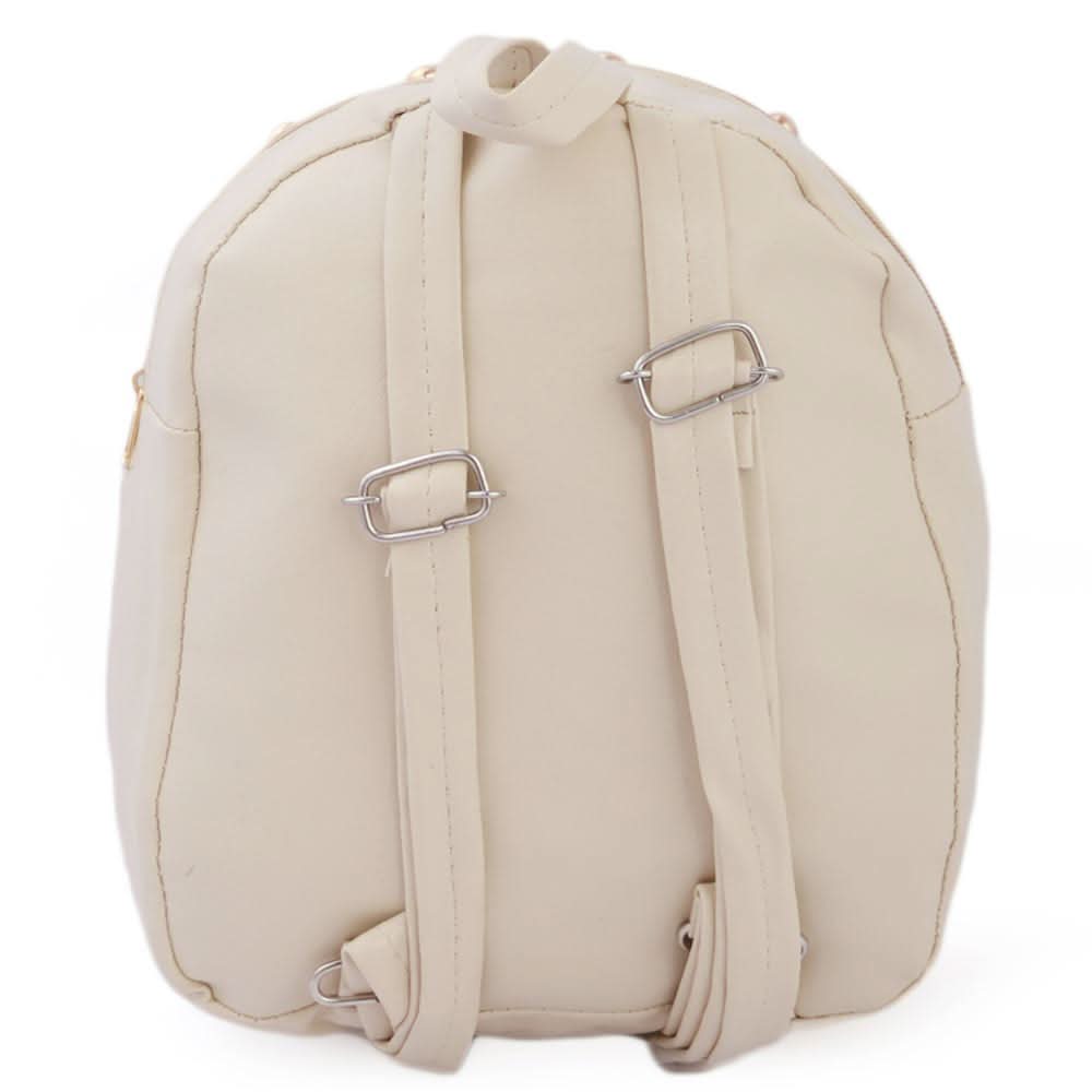 Girls Backpack (7572B) - Beige, Kids, School And Laptop Bags, Chase Value, Chase Value