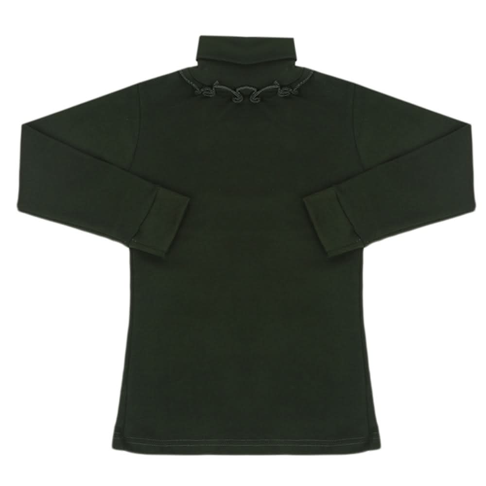 Girls High Neck - Dark Green, Girls High Neck, Chase Value, Chase Value