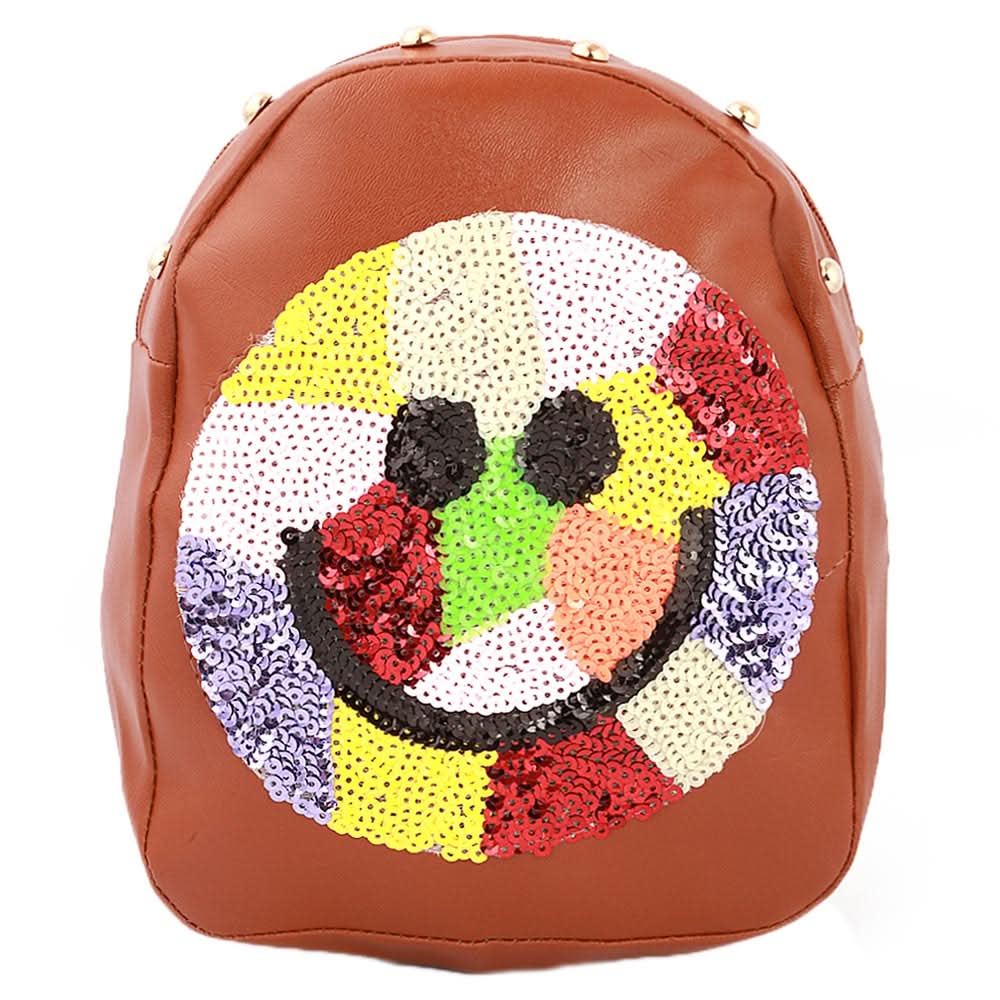 Girls Backpack (7572B) - Brown, Kids, School And Laptop Bags, Chase Value, Chase Value