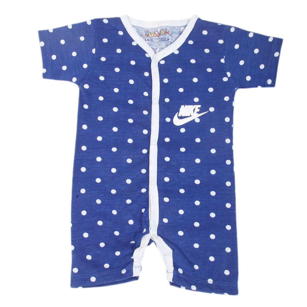 Newborn Girls Fancy Romper Aop - Royal Blue, Kids, NB Girls Rompers, Chase Value, Chase Value