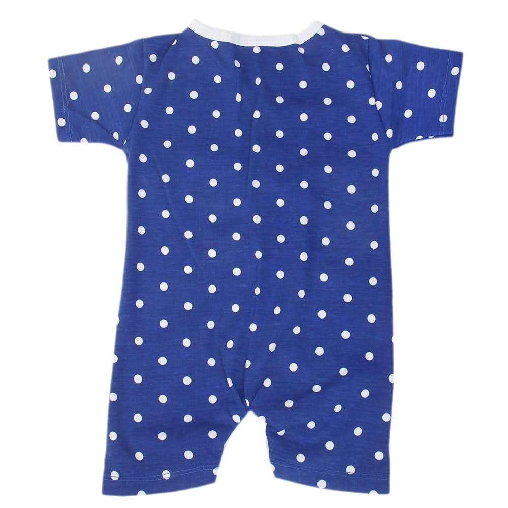 Newborn Girls Fancy Romper Aop - Royal Blue, Kids, NB Girls Rompers, Chase Value, Chase Value