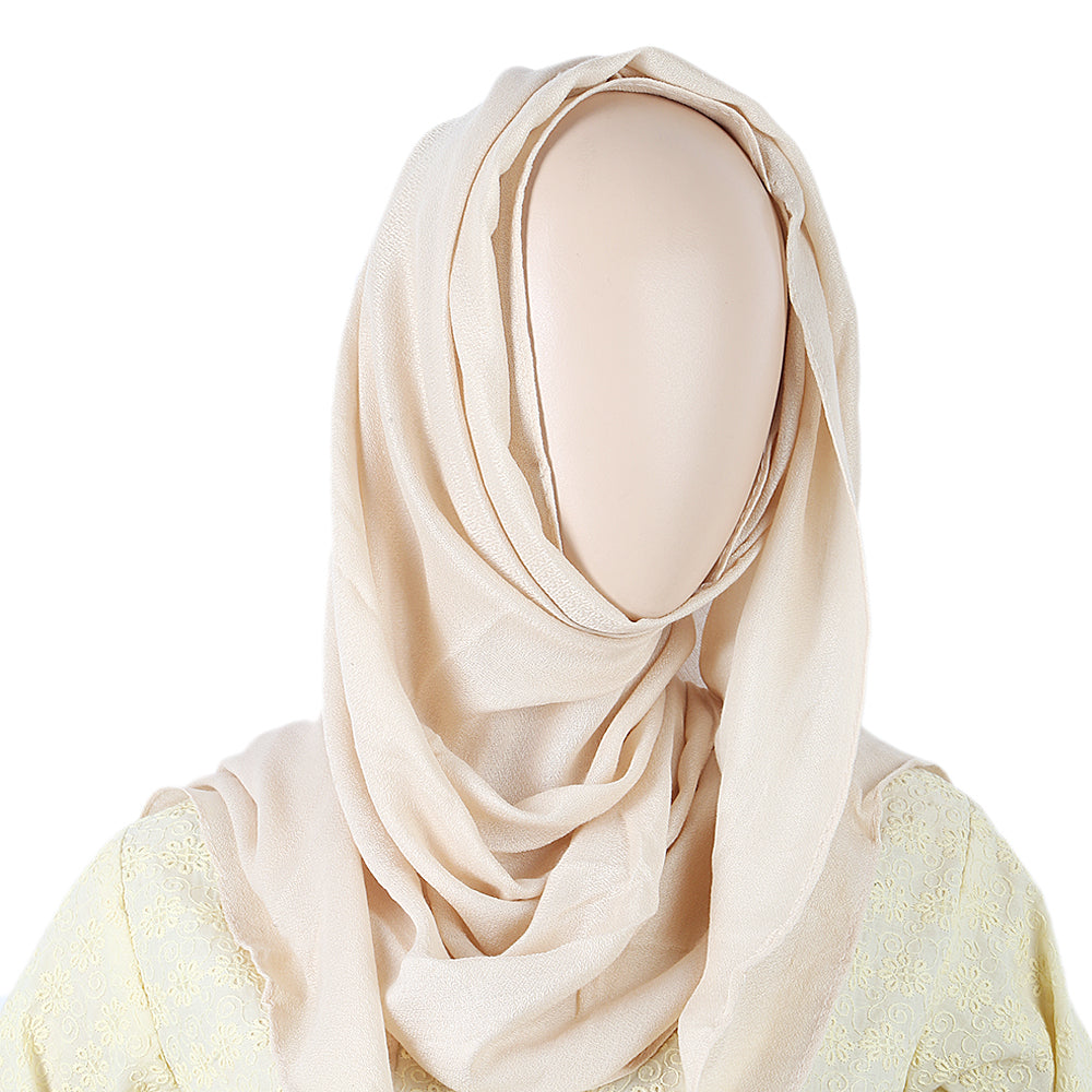 Women's Silk Scarf - Fawn, Women, Shawls And Scarves, Chase Value, Chase Value