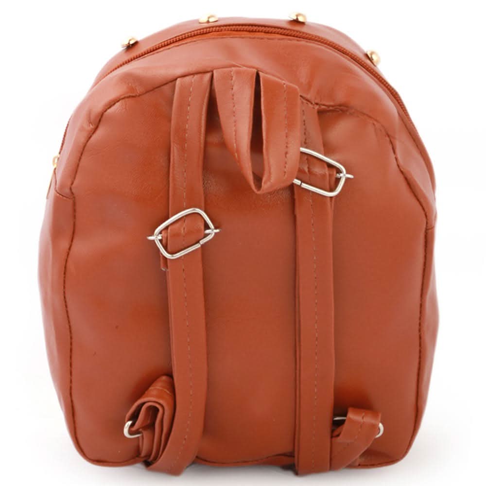 Girls Backpack (7572B) - Brown, Kids, School And Laptop Bags, Chase Value, Chase Value