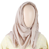 Women's Silk Scarf - Beige, Women, Shawls And Scarves, Chase Value, Chase Value