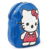 Girls Backpack (7572-C) Blue, Bags and Wallets, Chase Value, Chase Value
