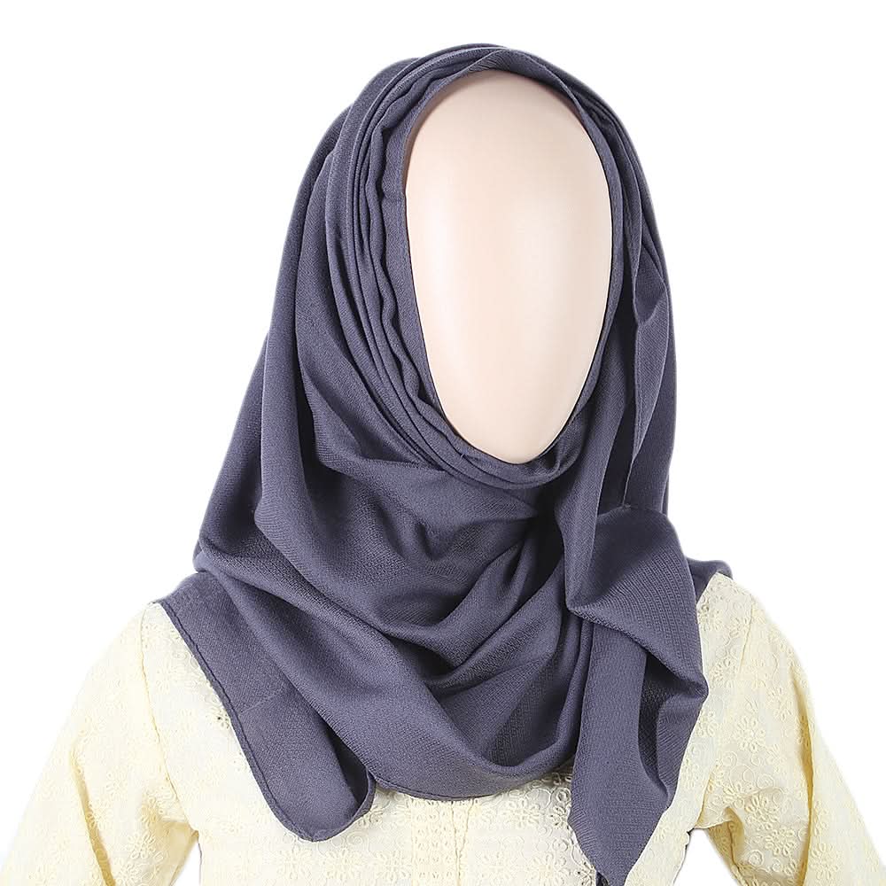 Women's Silk Scarf - Dark Grey, Women, Shawls And Scarves, Chase Value, Chase Value