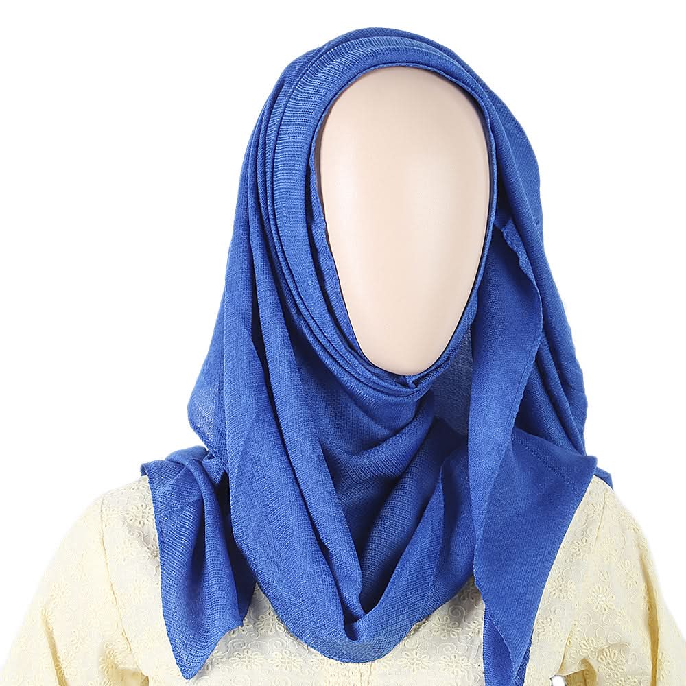 Women's Silk Scarf - Royal Blue, Women, Shawls And Scarves, Chase Value, Chase Value
