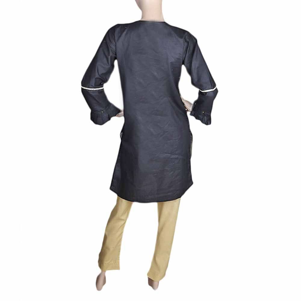 Women's Embroidered 2 Piece Suit - Black, Women, Shalwar Suits, Chase Value, Chase Value