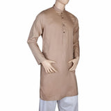 Mashriq EMB Kurta For Men - Fawn, Men, Kurtas, Chase Value, Chase Value