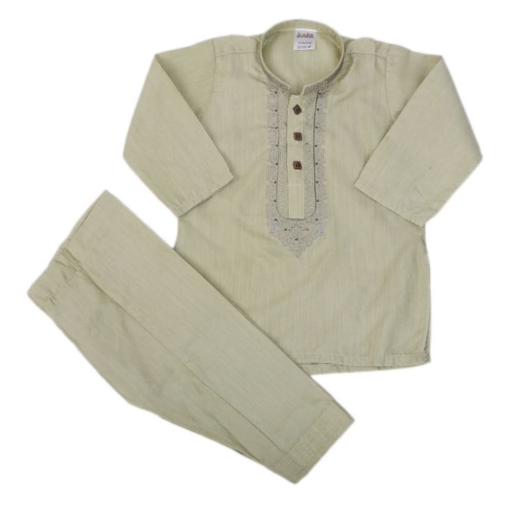 Newborn Fancy Shalwar Kurta - Green, Kids, Newborn Boys Shalwar Suits, Chase Value, Chase Value
