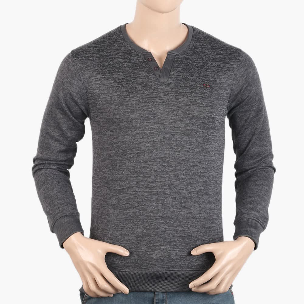 Men's Jumper - Grey, Men's Sweater & Sweat Shirts, Chase Value, Chase Value