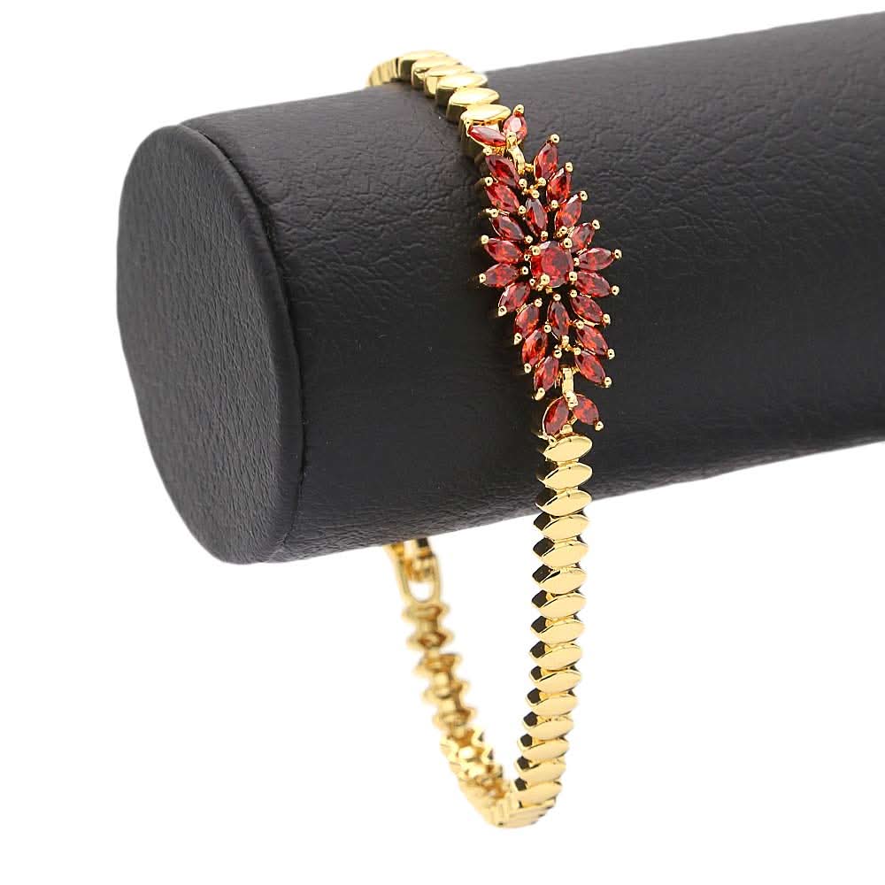 Women's Fancy Bracelet - Red, Women, Bangles & Bracelets, Chase Value, Chase Value