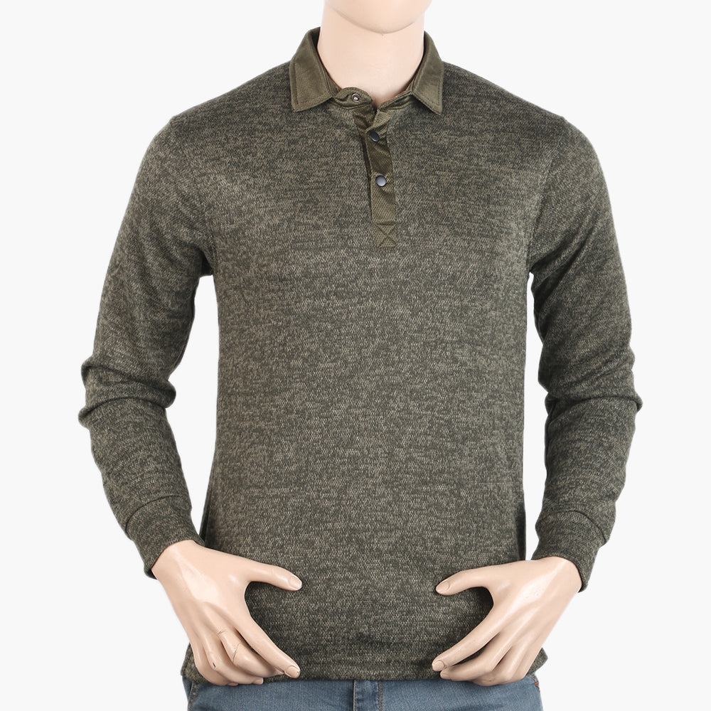 Men's Jumper - Olive Green, Men's Sweater & Sweat Shirts, Chase Value, Chase Value