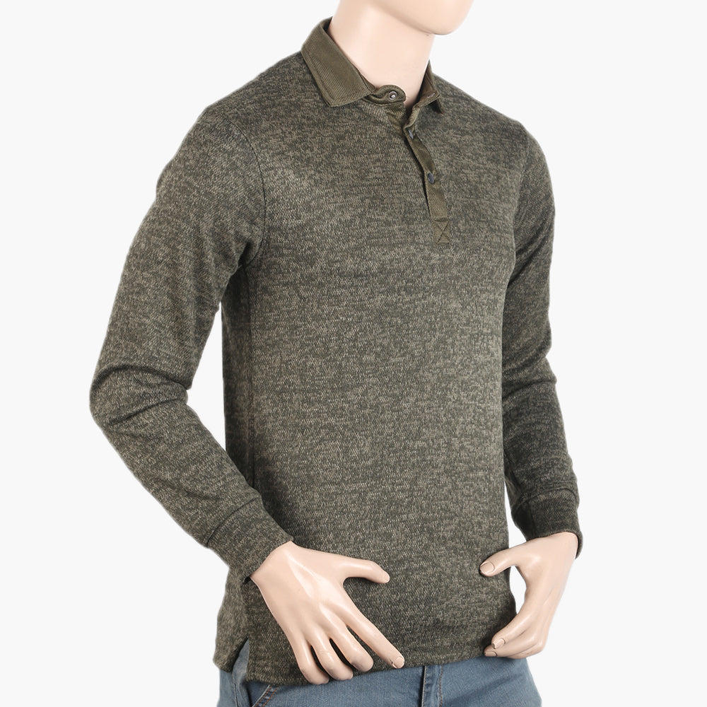 Men's Jumper - Olive Green, Men's Sweater & Sweat Shirts, Chase Value, Chase Value