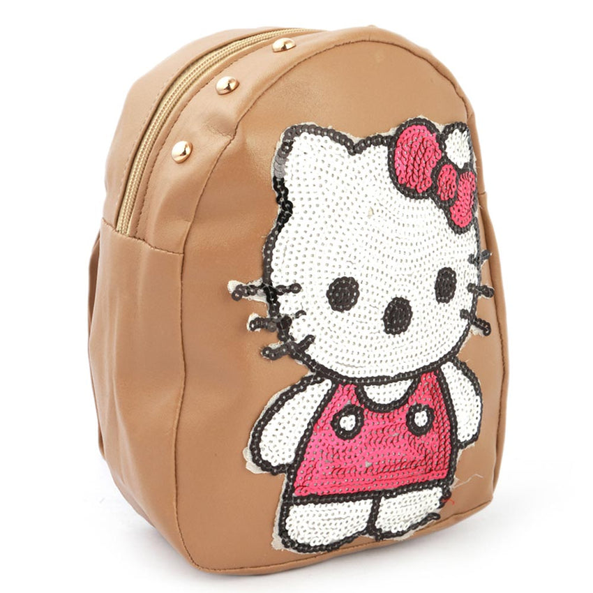 Girls Backpack (7572-A) Beige, Kids, School And Laptop Bags, Chase Value, Chase Value