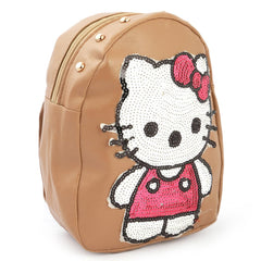 Girls Backpack (7572-A) Beige, Kids, School And Laptop Bags, Chase Value, Chase Value