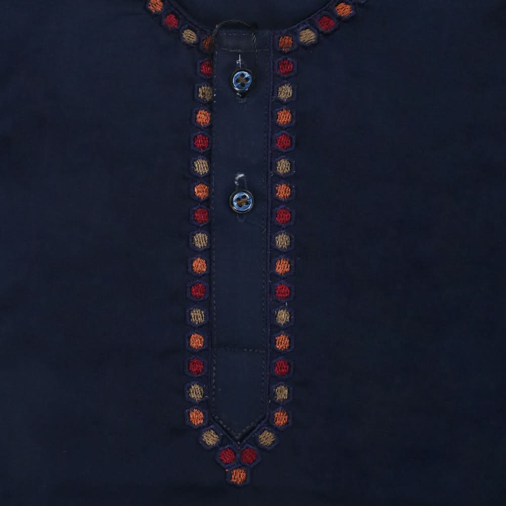 Newborn Boys Shalwar Suit - Navy Blue, Kids, Newborn Boys Shalwar Suits, Chase Value, Chase Value