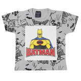 Boys Half Sleeves T-Shirt - Light Grey, Boys T-Shirts, Chase Value, Chase Value