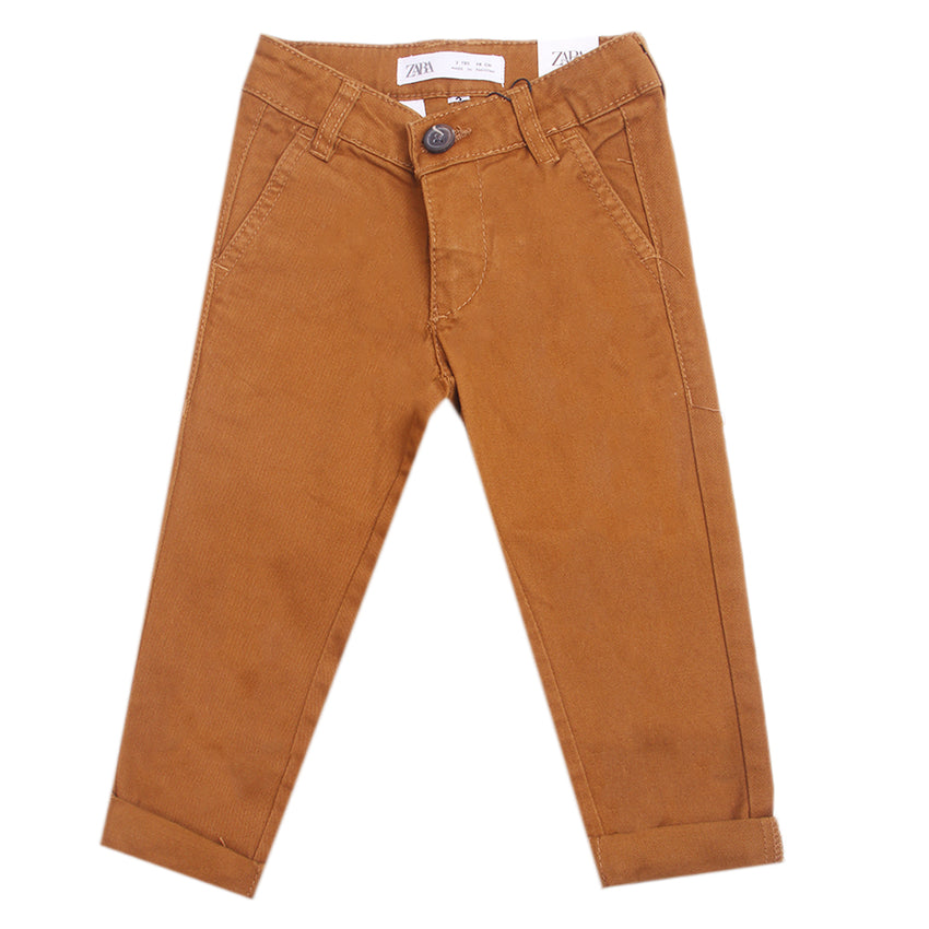 Boys Chino Pant - Brown, Boys Pants, Chase Value, Chase Value