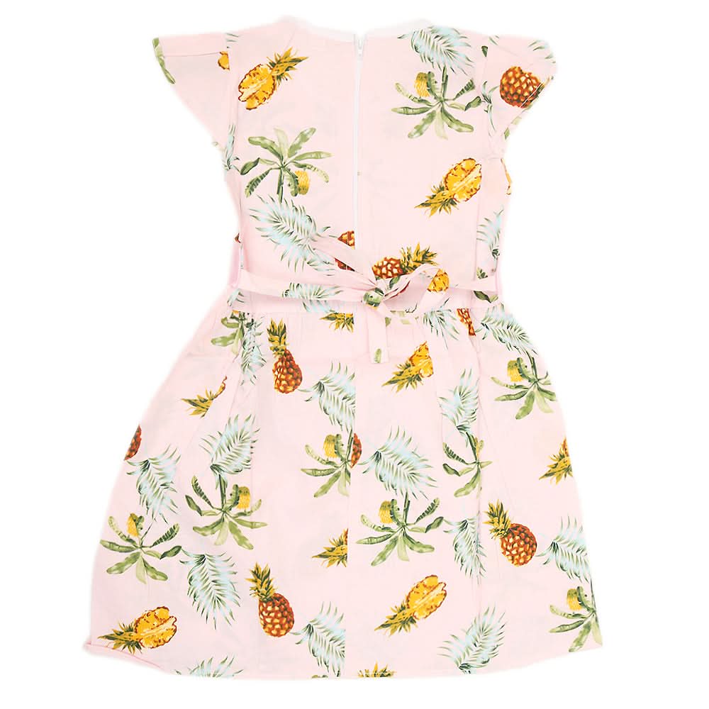 Girls Cotton Frock - Pink, Kids, Girls Frocks, Chase Value, Chase Value