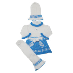 Newborn Girls Irani Suit - Blue, Kids, NB Girls Sets And Suits, Chase Value, Chase Value