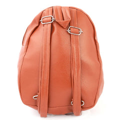 Girls Backpack (7572-C) Brown, Kids, School And Laptop Bags, Chase Value, Chase Value