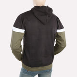 Men's Full Sleeves Hooded Jacket - Green, , Chase Value, Chase Value