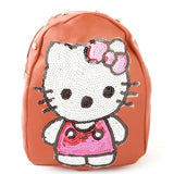 Girls Backpack (7572-C) Brown, Kids, School And Laptop Bags, Chase Value, Chase Value