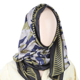 Women's Silk Scarf - Green, Women, Shawls And Scarves, Chase Value, Chase Value