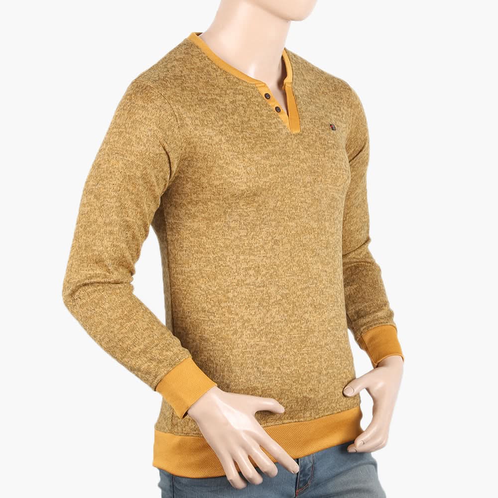 Men's Jumper - Mustard, Men's Sweater & Sweat Shirts, Chase Value, Chase Value