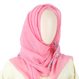 Women's Embroidered Scarf - Pink, Women, Shawls And Scarves, Chase Value, Chase Value