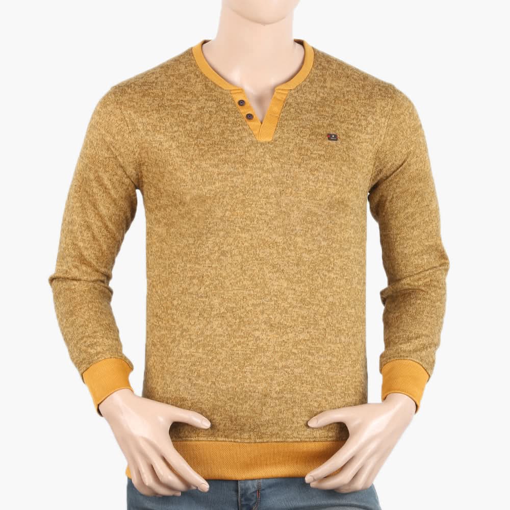 Men's Jumper - Mustard, Men's Sweater & Sweat Shirts, Chase Value, Chase Value