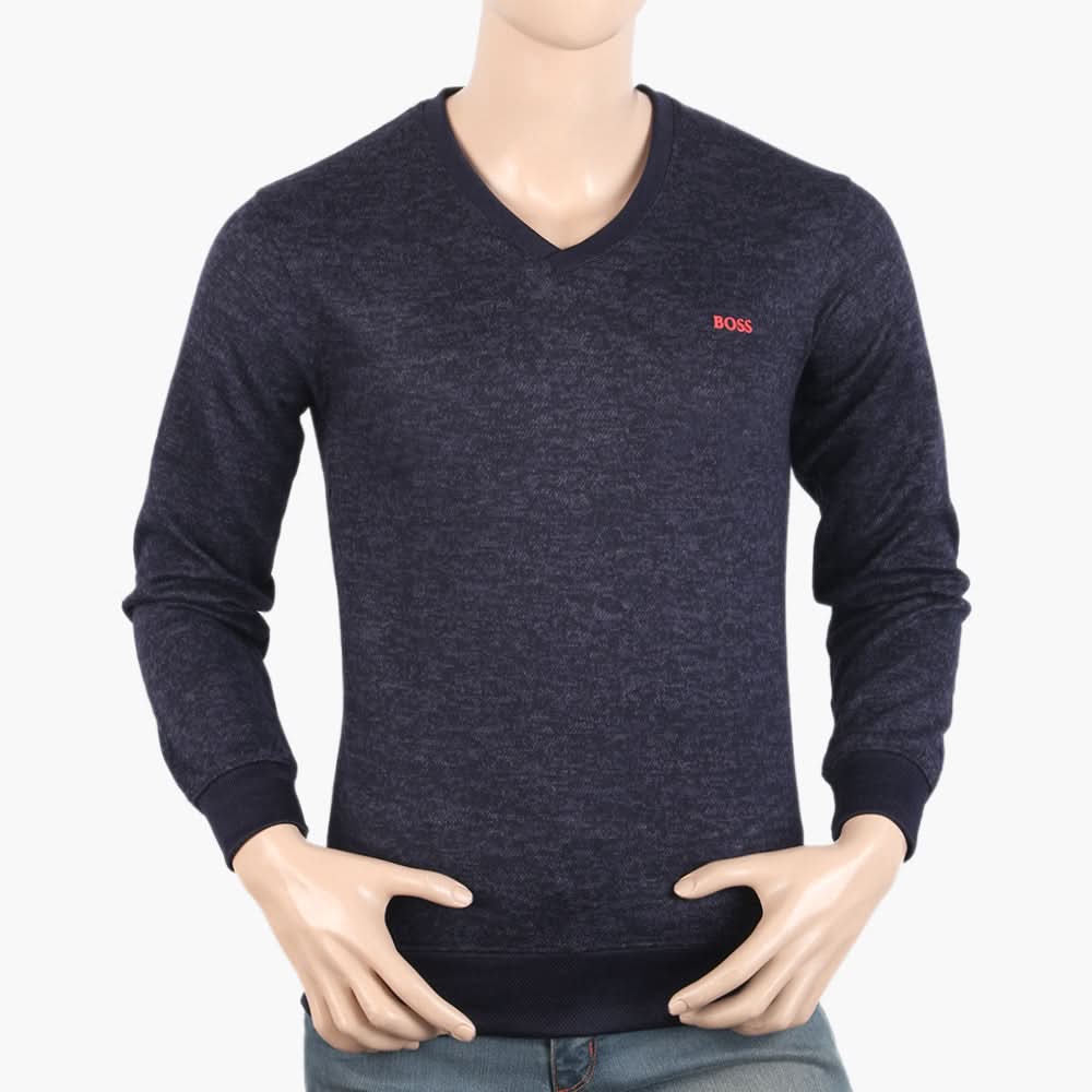 Men's Jumper - Dark Blue, Men's Sweater & Sweat Shirts, Chase Value, Chase Value