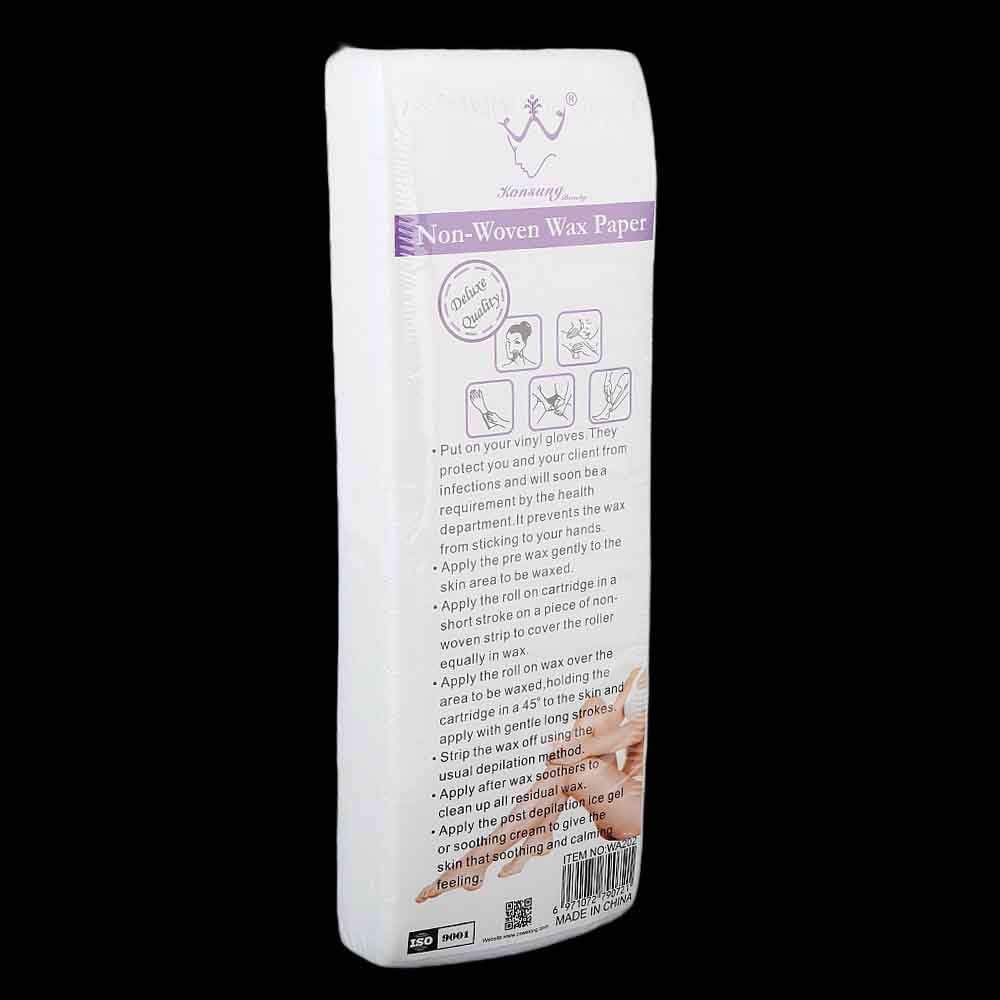 Konsung Non-Woven Wax Paper 50 Pcs, Beauty & Personal Care, Hair Removal, Chase Value, Chase Value