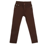 Girls Denim Pant - Brown, Girls Pants & Capri, Chase Value, Chase Value