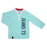 Boys Full Sleeves T-Shirt - Cyan, Kids, Boys T-Shirts, Chase Value, Chase Value