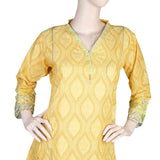Women's Embroidered 2 Piece Suit - Yellow, Women, Shalwar Suits, Chase Value, Chase Value
