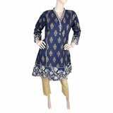 Women's Embroidered 2 Piece Suit - Navy Blue, Women, Shalwar Suits, Chase Value, Chase Value