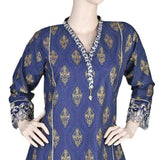 Women's Embroidered 2 Piece Suit - Navy Blue, Women, Shalwar Suits, Chase Value, Chase Value