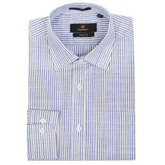 Eminent Formal Strips Shirt For Men - Light Blue, Men's Shirts, Eminent, Chase Value