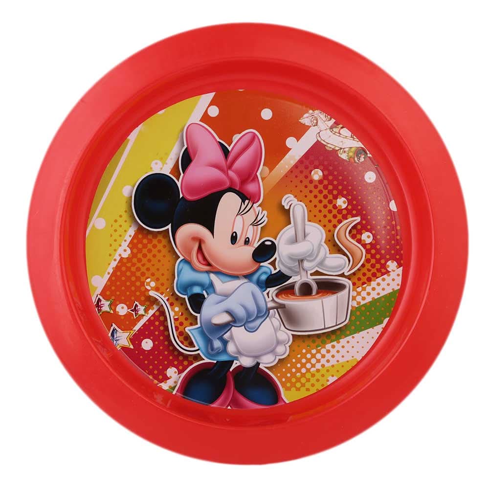 Disney Plate - Red, Home & Lifestyle, Serving And Dining, Chase Value, Chase Value