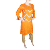 Women's Embroidered 2 Piece Suit - Orange, Women, Shalwar Suits, Chase Value, Chase Value