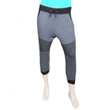 Men's Fancy Terry 3 Qtr, Grey Black, Men, Shorts, Chase Value, Chase Value