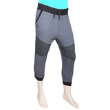 Men's Fancy Terry 3 Qtr, Grey Black, Men, Shorts, Chase Value, Chase Value