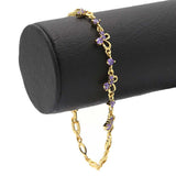 Women's Fancy Bracelet - Purple, Women, Bangles & Bracelets, Chase Value, Chase Value